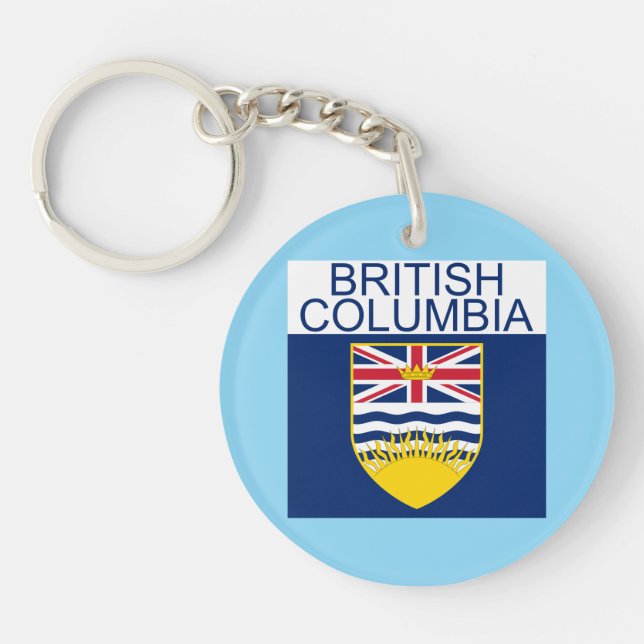 British Columbia Keychain (Front)