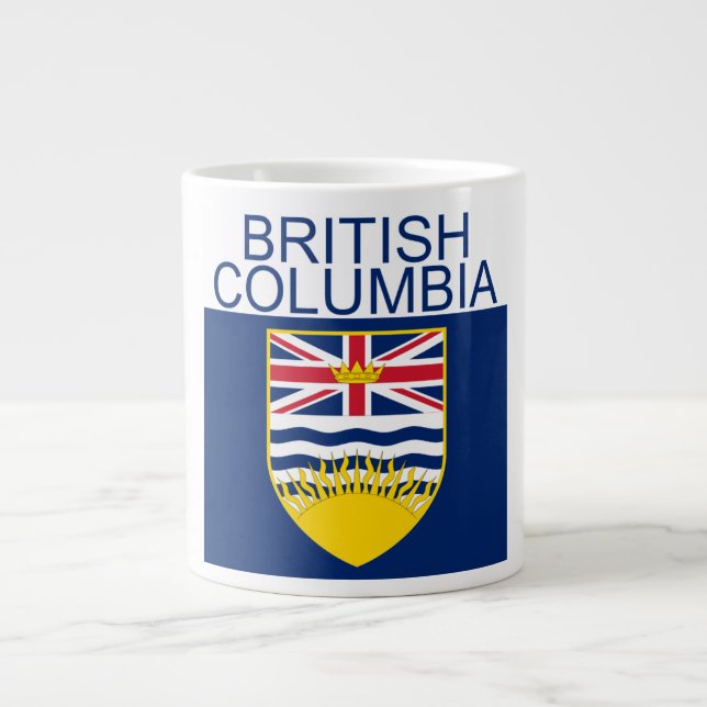 British Columbia Large Coffee Mug (Front)