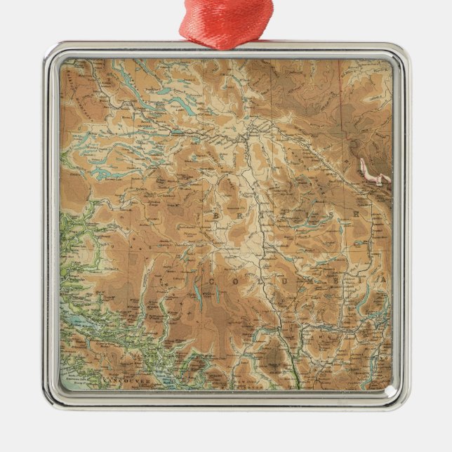 British Columbia Metal Ornament (Front)