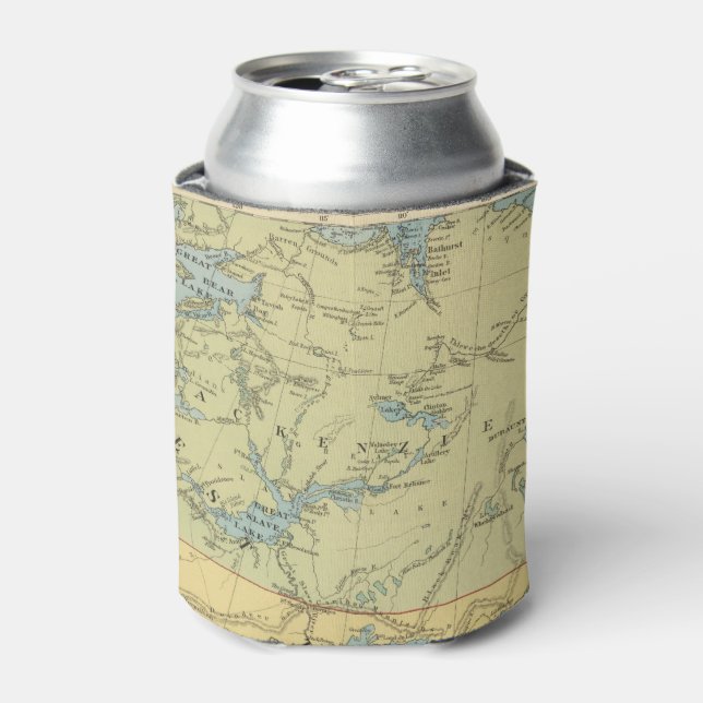 British Columbia, North West Territory Can Cooler (Can Front)