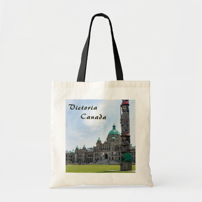 British Columbia Parliament - Victoria, Canada Tote Bag (Front)