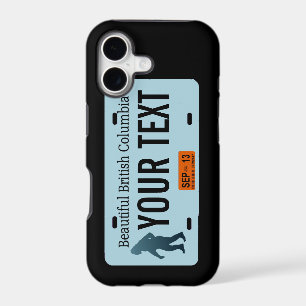 British Columbia Sasquatch License Plate