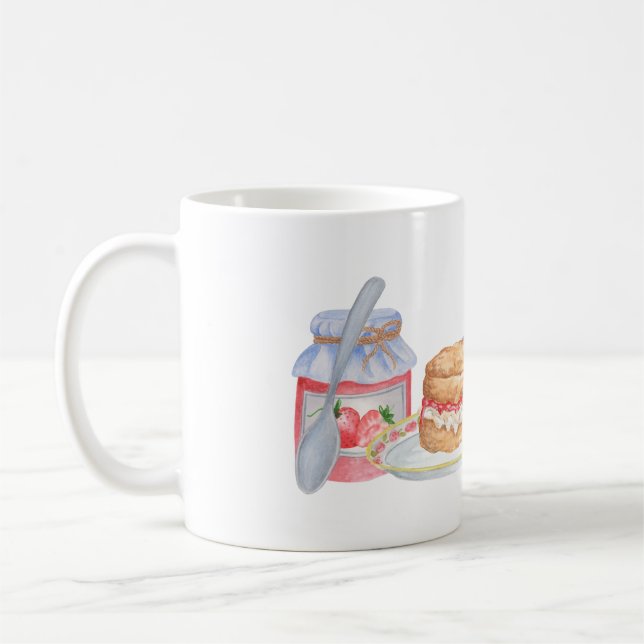 British Cream Tea Mugs (Left)