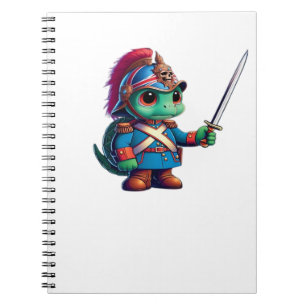British Dragoon Defender Halloween's Regal Reptile Notebook