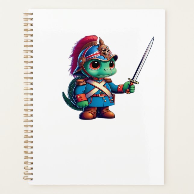 British Dragoon Defender Halloween's Regal Reptile Planner (Front)