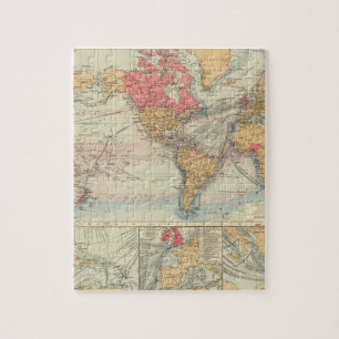 British Empire, routes, currents Jigsaw Puzzle
