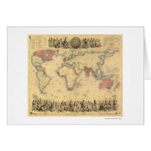 British Empire Throughout the World 1855