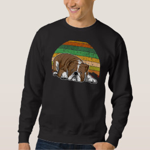 British English Bulldog Dog Breed 110 Sweatshirt