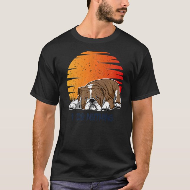 British English Bulldog Dog Breed  113 T-Shirt (Front)