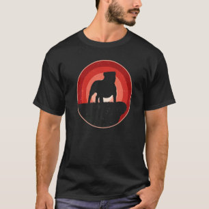 British English Bulldog Retro  3 T-Shirt