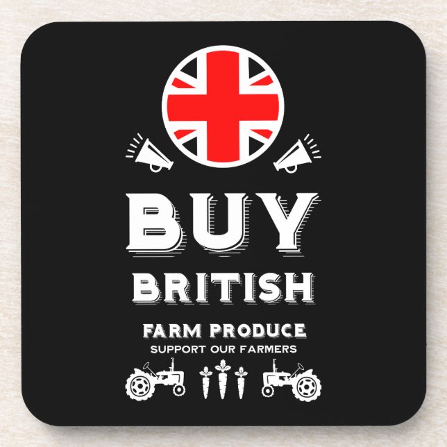 British Farming Support Coaster (Front)