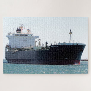 British Fidelity crude oil tanker ship Jigsaw Puzzle