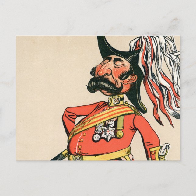 British Field Marshal Postcard (Front)