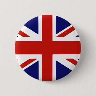 British flag 2 inch round button