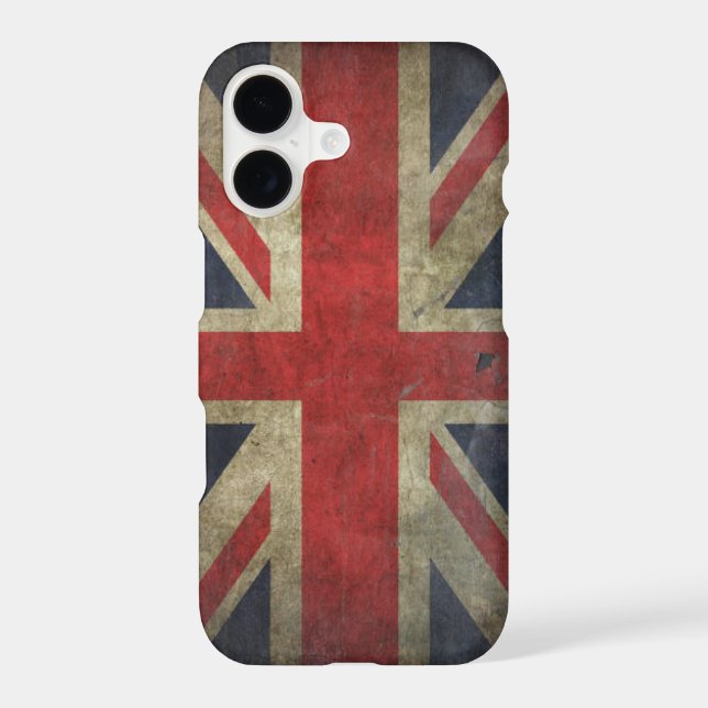 British Flag Art iPhone Case Mate Patriotic Phone  (Back)
