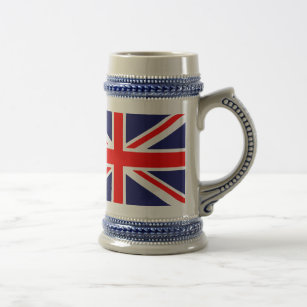 British Flag Beer Stein