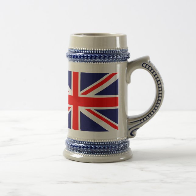 British Flag Beer Stein (Right)
