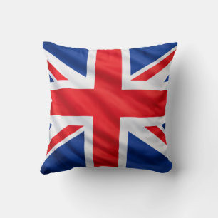 British Flag – Classic Union Jack Design Throw Pillow