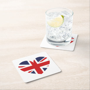 British Flag Drink Coaster