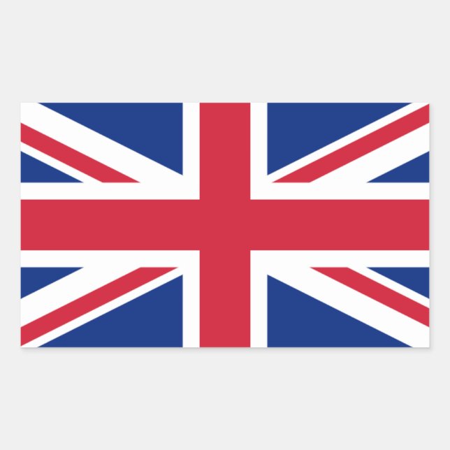 British Flag, Flag of United Kingdom Sticker (Front)