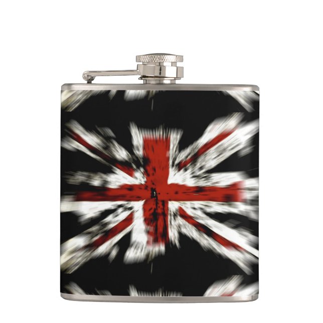 British Flag Flask (Front)