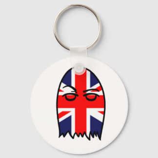 British Flag Ghostie Keychain