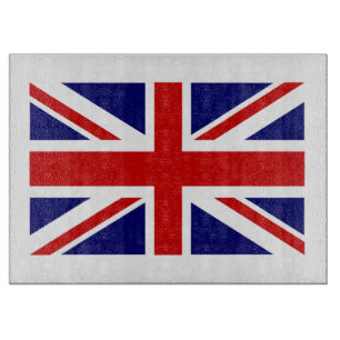 British flag glass cutting board   Union Jack icon