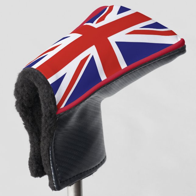 British Flag Golf Head Cover (3/4 Front)