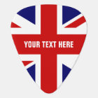 British flag guitar pick | Personalized Union Jack