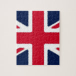 British Flag Jigsaw Puzzle<br><div class="desc">World Countries Flags - Union Jack English National Flag Digital Artwork</div>