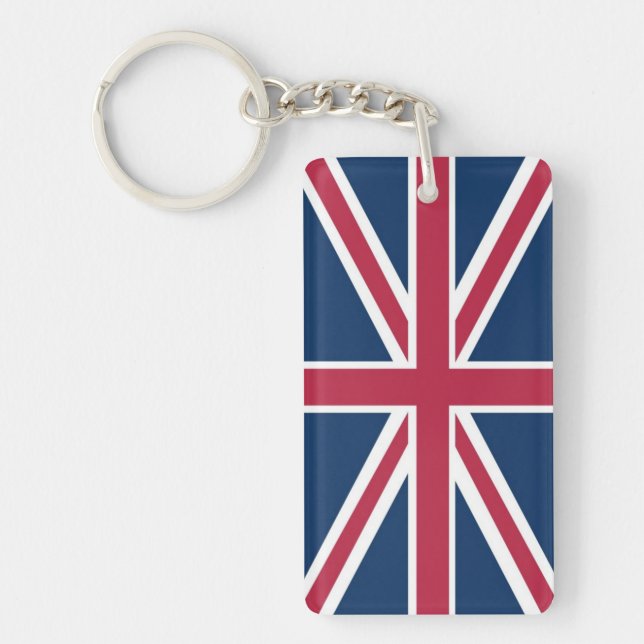 British flag keychain (Front)