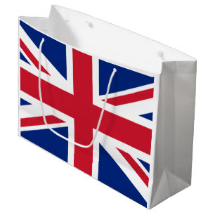 British flag large gift bag