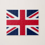 British Flag Pop Art European Travel Jigsaw Puzzle<br><div class="desc">World Countries Flags - Union Jack English National Flag Digital Artwork</div>