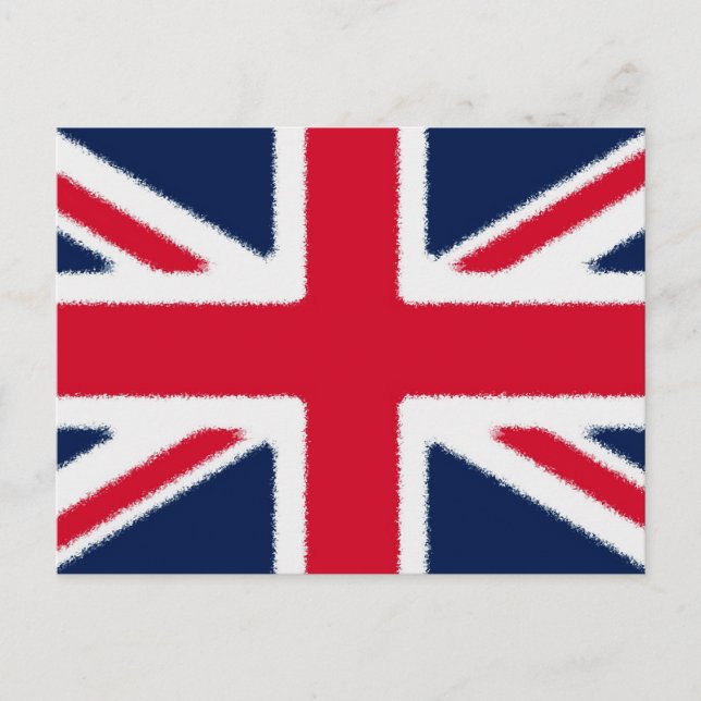 British Flag Postcard (Front)
