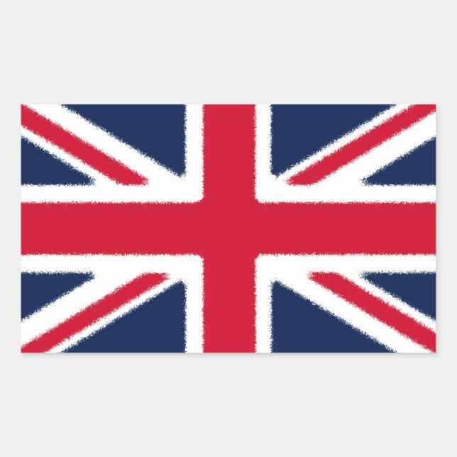 British Flag Sticker (Front)