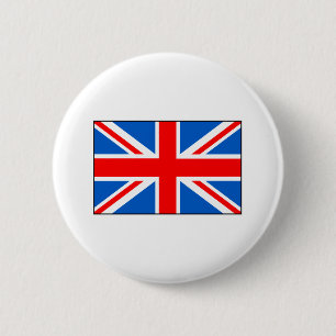 British Flag T-shirts and Gifts 2 Inch Round Button