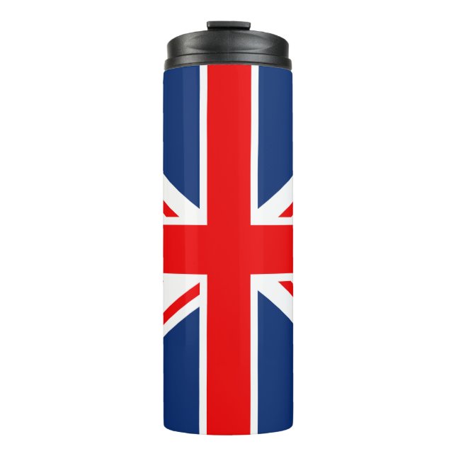 British Flag Thermal Tumbler (Front)