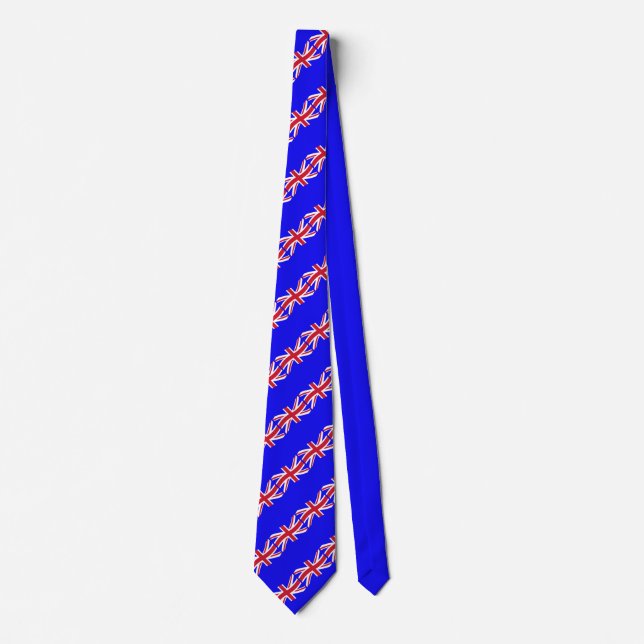 British flag tie (Front)