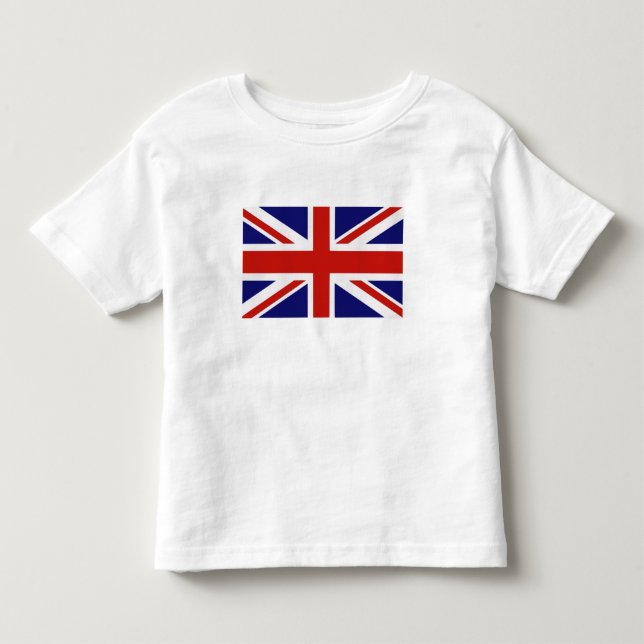 British flag toddler t-shirt (Front)