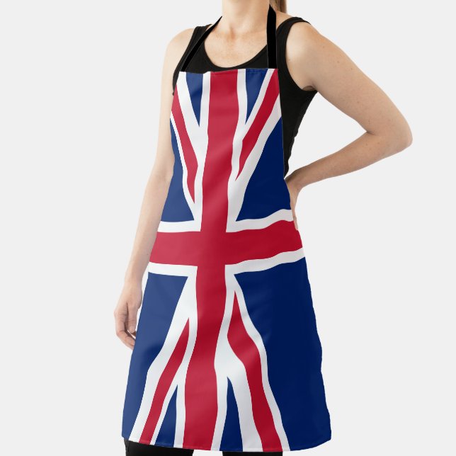 British Flag Union Jack Apron (Insitu)