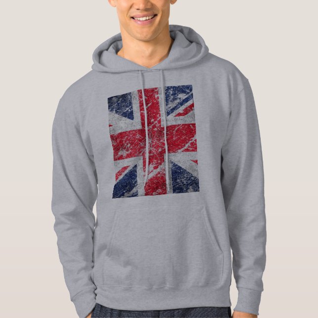 British Flag / Union Jack Flag / Union Flag Hoodie (Front)