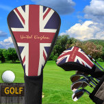 British Flag, Union Jack Golf Clubs United Kingdom Golf Head Cover<br><div class="desc">GOLF Head Covers: Vintage United Kingdom & Union Jack / British Flag (UK) golf games - love my country,  travel,  holiday,  golfing patriots / sport fans</div>