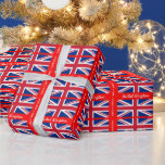 British Flag, Union Jack & United Kingdom /sports Wrapping Paper<br><div class="desc">Wrapping Paper: United Kingdom & Union Jack Flag, Great Britain - love my country and British flag for national patriots / sports fans. Easily customise texts (England Scotland Wales North Ireland)</div>