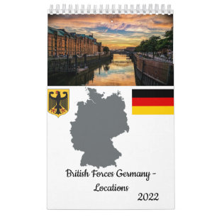 British Forces Germany Locations Calendar