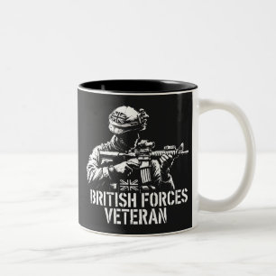 British Forces Veteran Two-Tone Coffee Mug