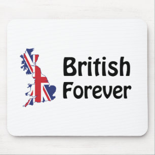 British Forever Mouse Pad