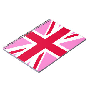 British Gay Pride Flag Notebook
