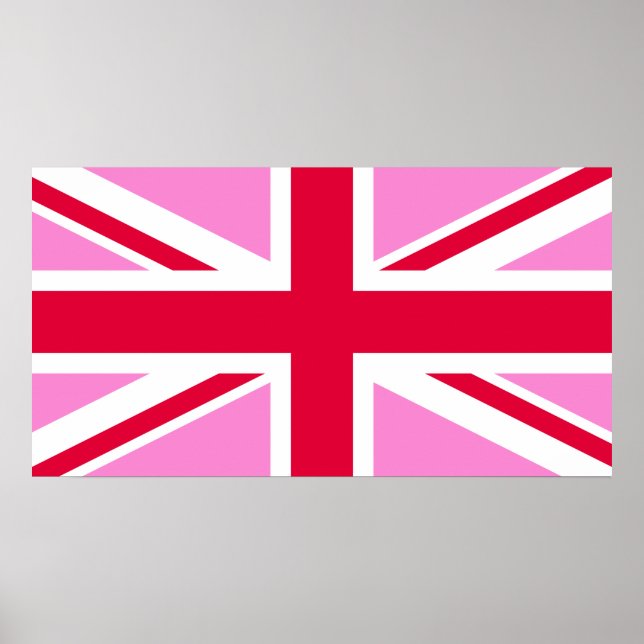 British Gay Pride Flag Poster (Front)