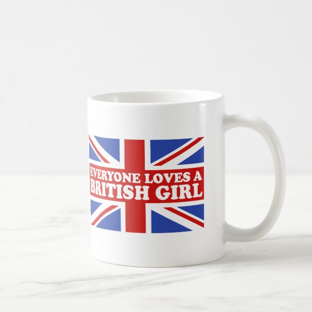 British Girl Coffee Mug (Right)