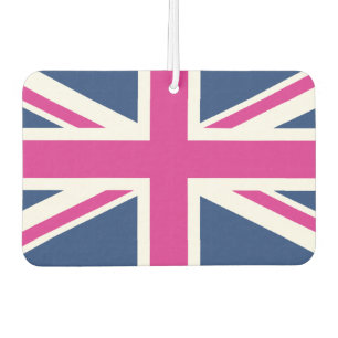 British Hearts - Blue & Pink Union Jack Air Freshener